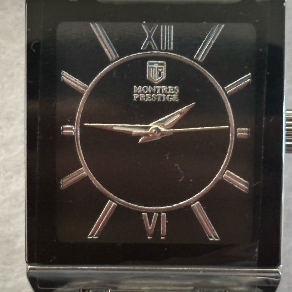 Black and Silver Men's Watch